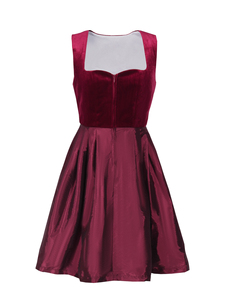 Women's Two-Piece Traditional Dirndl <b>Dress</b> Costume Outerwear for <b>Oktoberfest</b> Knee-Length Floral Print Breathable Embroidery - Product Image 4