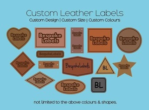 Custom Leather Square <b>Patch</b> With Bear Head Embossed Design Take Care Out There <b>Sew</b>-<b>On</b> Style Handmade <b>Patch</b> - Product Image 5