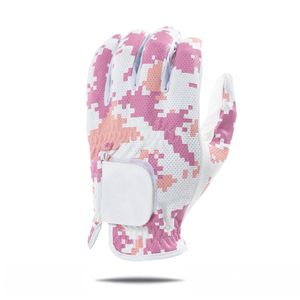 Gants de golf d'extérieur confortables et de haute qualité, imprimés, respirants, à séchage rapide, compatibles écran tactile, fermeture auto-agrippante, droit/gauche - Product Image 1