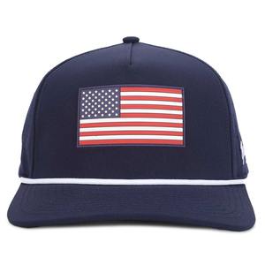 Gorra de béisbol y sombrero personalizados de 5 paneles, estilo golf, perforados con láser, de alto rendimiento, con visera curva impermeable y malla de cuerda. - Product Image 3