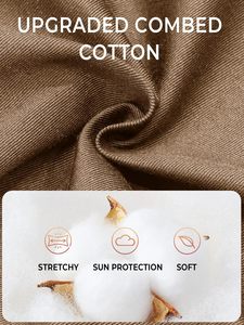 Pantalones Cortos Casuales de Corte Moderno para Hombre, Pantalones Cortos de Verano de Algodón Ligero, Cintura Elástica, Cómodos para Gimnasio, Entrenamiento, Playa - Product Image 6