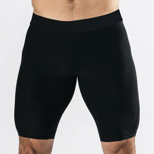 Customized Solid Summer <b>Men's</b> <b>Shorts</b> Polyester Spandex <b>Quick</b> Drying Compression Waterproof Fitness Training Sports <b>Shorts</b> - Product Image 4