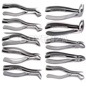 GOVENZA INTERNATIONAL GI-FK-6381 Kit de Pinzas de Extracción Dental Manuales de Acero Inoxidable con Empuñadura Ergonómica, Instrumento Quirúrgico - Product Image 2