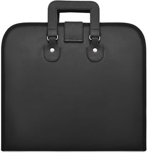 Étui pour tablier souple de Maître Maçon de Loge Bleue Maçonnique, fait main et brodé - Provincial MM/WM 16x18 - Product Image 1
