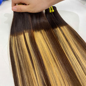 Extensiones de Cabello Humano Vietnamita Virgen 100% Natural, Color Piano Mixto, Super Double Drawn, Precio al por Mayor - Product Image 3