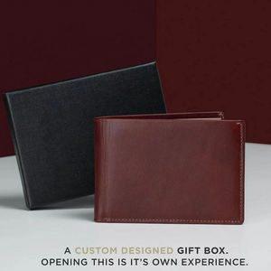 กระเป๋าสตางค์หนังแท้ลายจุดปักลาย ดีไซน์ทันสมัยสำหรับทุกเพศ คุณภาพสูง กระเป๋าใส่บัตรเครดิตสำหรับเดินทาง - Product Image 6