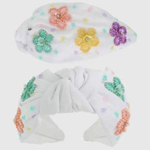 Diadema de cuentas hecha a mano, elegante accesorio para el cabello para fiestas y uso casual para mujeres a precio económico. - Product Image 5