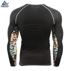 Rashguard de Manga Larga para MMA y BJJ con Diseño Personalizado, de la Mejor Calidad, para Entrenamiento Físico Masculino, de Secado Rápido, para Adultos - Product Image 6