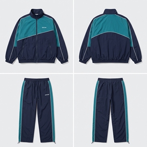 Conjunto Deportivo Cortavientos OEM para Hombres Grandes y Altos, Unisex, Talla Grande, Nailon, Logotipo Personalizado - Product Image 6