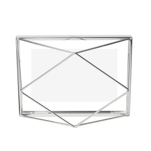 Minimalist Floating Glass Metal <b>Frame</b> Elegant Photo Display <b>Frame</b> for Tabletop and Wall <b>Mount</b> - Product Image 5