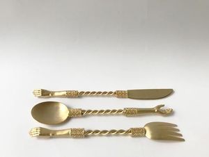Commercial Modern Stainless Steel <b>Flatware</b> Set-Dishwasher Safe Lightweight for Restaurants Hotels Home Kitchens Dining Tables - Product Image 3