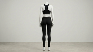 Ensemble de vêtements de sport pour femmes, soutien-gorge de sport à séchage rapide et pantalon de yoga taille haute, vêtements de fitness - Product Image 3