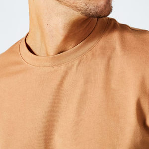 T-shirt en coton Henley pour homme, col boutonné, décontracté, doux, respirant, confortable, pour un usage quotidien - Product Image 3