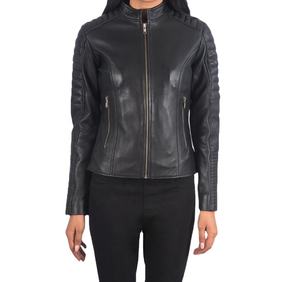 Chaquetas de Cuero de Moda para Mujer, Chaquetas de Piel de Oveja Auténtica, Calidad Premium 2026 - Product Image 1