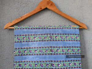 Tela Étnica a Rayas Ligera, 100% Algodón Tejido, Textil de Jaipur al por Mayor para Ropa de Niñas y Niños - Product Image 5