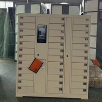 Fabricante Chino de Casilleros de Almacenamiento Inteligentes con Carga para Celulares, con Reconocimiento Facial y de Huellas Dactilares, Multi-Puerta, para Seguridad y Conservación
