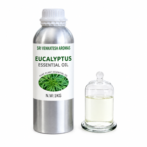Huile Essentielle d'Eucalyptus 100% Pure et Naturelle 1 KG, Distillée à la Vapeur, Huile Botanique pour l'Aromathérapie, les Soins Personnels et l'Utilisation en Parfumerie - Product Image 1