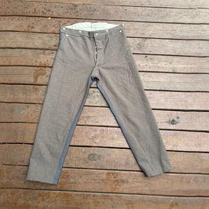 Pantalon de style américain du Civil War, reproduction authentique, pour usage quotidien, pantalon de patrimoine authentique de la période américaine du Civil War - Product Image 2