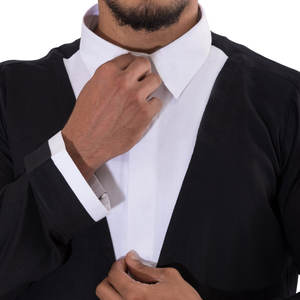 2026 New Arrival Men's Jubba Best Selling Islamic <b>Kaftan</b> with Custom Logo Solid Color High Quality Design <b>for</b> <b>Sale</b> - Product Image 5