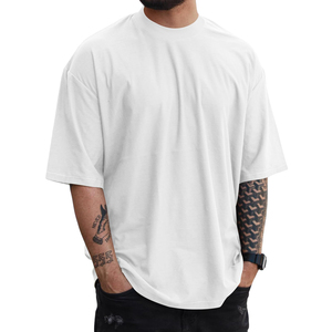 Camiseta Oversize para Hombre, Diseño Casual para Mayor Comodidad, con Logotipo Personalizado, Tela Ligera y Ajuste Cómodo - Product Image 1