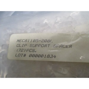 398 M.E.C. Entretoise de support à clip Tech MEC81105-208L - Équipements et pièces semi-conducteurs d'occasion de renommée mondiale - Product Image 3