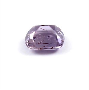 Saphir rose-violet naturel non chauffé, taille coussin, saphir du Sri Lanka, pierre brute. - Product Image 4