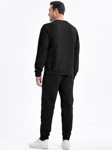 Ensemble de survêtement dynamique deux pièces avec sweat-shirt et pantalon de jogging pour le sport, les loisirs et la mode de tous les jours - Product Image 3