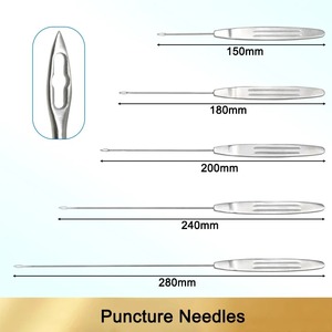 Aiguille de suspension à traction en acier inoxydable avec poignée antidérapante, outils cosmétiques en plastique - Product Image 1
