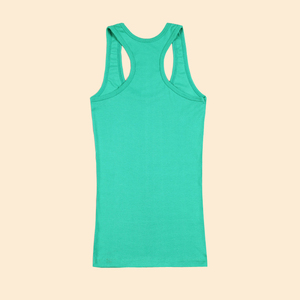 Servicio OEM, Camisetas de Tirantes de Algodón para Gimnasio Hechas a Medida, Color Sólido, Cuello Redondo, Camisetas Cortas para Mujer, Ropa Deportiva Nueva, Chaleco Deportivo para Yoga - Product Image 6