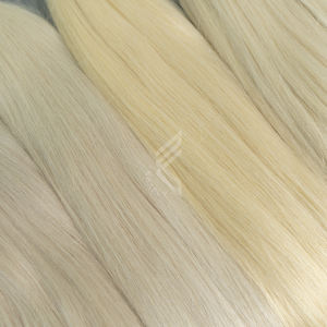Cabello virgen europeo sin procesar, peluca vietnamita cruda, cutícula alineada, cabello teñido, paquetes de cabello vietnamita crudo teñido de grado - Product Image 2