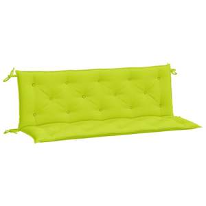 2 coussins de banc de jardin en tissu Oxford vert vif 59,1"x19,7"x2,8" pour l'extérieur - Product Image 5