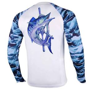 Maillot de pêche personnalisé pour homme, sublimation, séchage rapide, protection UV, idéal pour la pêche et les sports - Product Image 3