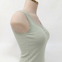 Soutien-gorge sans couture en modal tricoté fin, une pièce, avec dentelle, respirant, séchage rapide, sans armatures, bonnets profilés, dos en U, pour femme, usage quotidien