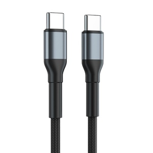 Meilleure vente 1m 2m 3m Nylon Tressé Usb C À Type C Pd 60w Câble de Charge Rapide 20v 3a Ligne de Charge données - Product Image 2