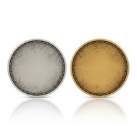 Pièce de monnaie personnalisée de 39 mm en alliage de zinc plaqué or |   Cadeau d'entreprise personnalisé gravé avec logo, souvenir |   Vente en gros pour entreprises OEM à bas prix