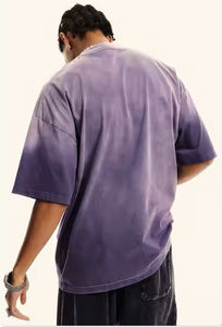 Camiseta Premium 2026 con Impresión Digital Personalizada, 300 GSM, 100% Algodón, Estilo Urbano, Lavado Ácido, Ecológica, de Secado Rápido para Hombre - Product Image 4