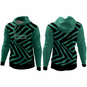 Ropa Deportiva Personalizada, Sudadera con Capucha Estampada para Hombre, Corte Regular, Transpirable, de Poliéster Tejido - Product Image 1
