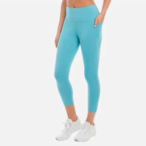 Leggings Deportivos para Mujer, Estilo 2026, Logotipo Personalizado, Cintura Media, Algodón y Bambú, Secado Rápido, Transpirables, Superventas - Product Image 4
