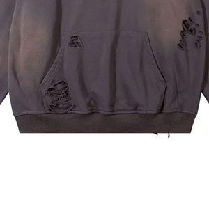 Sudadera con Capucha y Cremallera para Hombre, con Logotipo Personalizado Bordado en la Parte Delantera, 100% Algodón Felpa, 500g, Transpirable y Ecológica - Product Image 2
