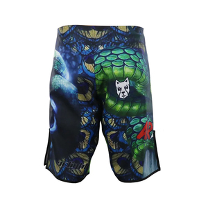 Pantalones Cortos de Compresión para BJJ con Estampado de Sublimación Personalizado, Venta al por Mayor, Equipo Profesional de Entrenamiento de Lucha, Elásticos y Ajustados, Pantalones Cortos de Compresión para MMA - Product Image 4