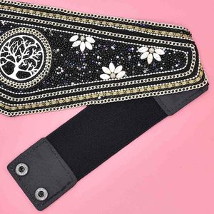 Ceinture brodée haut de gamme à prix de gros, ceinture ethnique pour femmes, idéale pour les saris, les lehengas et les tenues de fête, avec broderie artisanale - Product Image 5