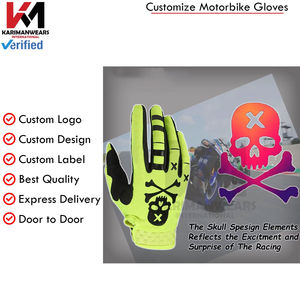 Guantes de Motocross MTB con Logotipo Personalizado OEM, Guantes Protectores de Dedos Completos con Nudillos Reforzados y Palma Absorbente de Impactos para Deportes Extremos - Product Image 2
