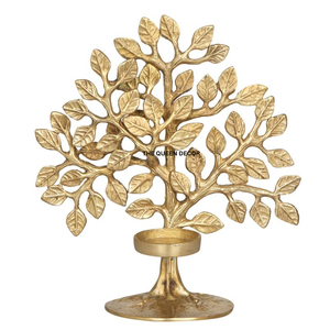 Articles de décoration d'intérieur de luxe, ensemble de porte-bougies circulaires en métal doré, style nordique minimaliste, pour mariage, table à manger - Product Image 3