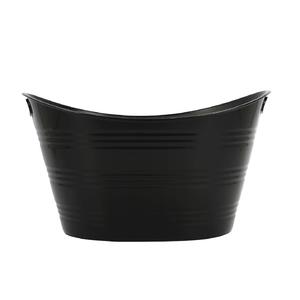 Produit phare : Bac à vin en métal de forme ovale, seau à glace en fer galvanisé, seau à bière en fer blanc, bac à vin ovale, taille personnalisée - Product Image 6