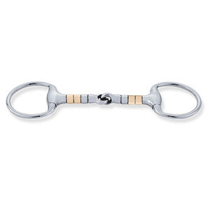Bocado de Caballo de Acero Inoxidable Sólido de Alta Calidad, Tipo Western Eggbutt Snaffle con Mezcla de Cobre SP-30285, Embalaje Personalizado para Equitación PK - Product Image 6