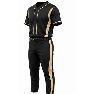 Uniforme de Béisbol, Tela Atlética Transpirable, Ropa Deportiva Cómoda para Equipos, Conjunto de Uniforme a Juego - Product Image 2