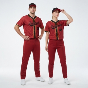Block Baseball Jersey Custom Design 100% Polyester Sport Team Training Quick Dry Mesh Jersey <b>T</b> <b>Shirt</b> for Men Plus Size - Product Image 2