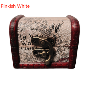 2-Piece <b>Vintage</b> Wooden <b>Box</b> Set Lockable Lidded Jewelry Containers for Collectibles Wedding Gifts Table Decor Model D0100XUDNPW - Product Image 4