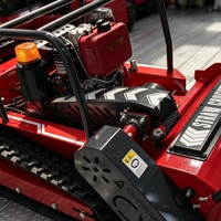 Tondeuse à gazon robotisée sans fil intelligente, télécommandée, pour vergers, pentes et terrains accidentés