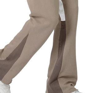 Premium Quality Cotton Fleece Fabric Made <b>Flare</b> Pants & <b>Trousers</b> Windproof Outdoor Fashion Wear Loose Fit <b>Flare</b> Sweatpants - Product Image 6